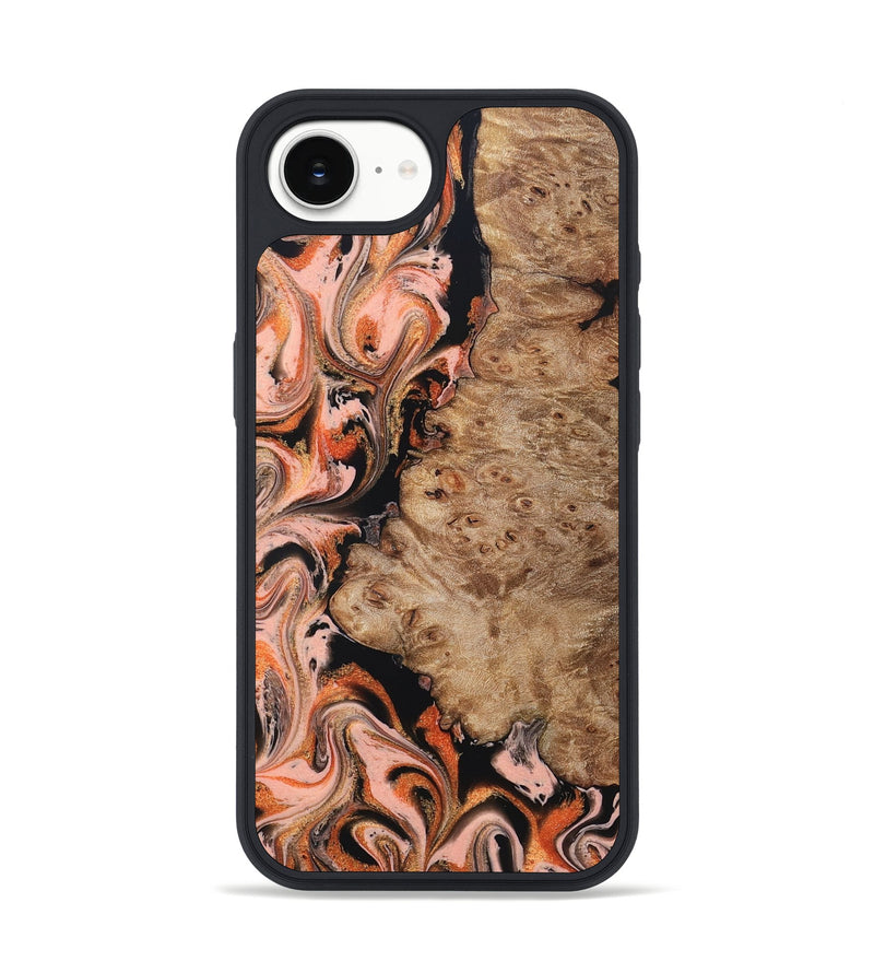 iPhone 16e Wood Phone Case - Ayla (Red, 832136)