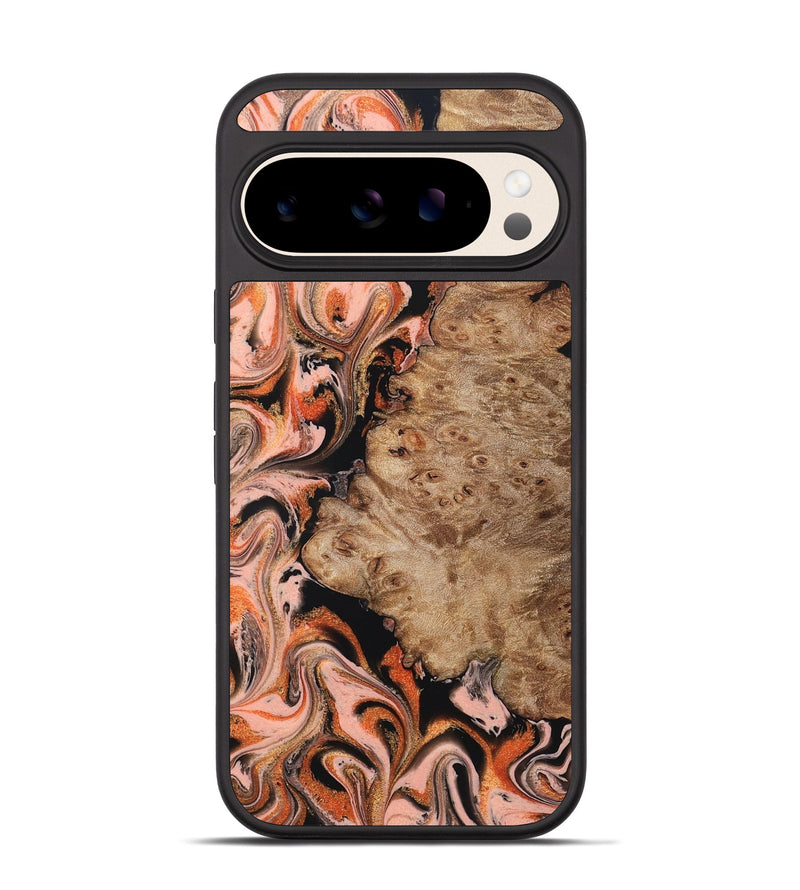 Pixel 10 Wood Phone Case - Ayla (Red, 832136)