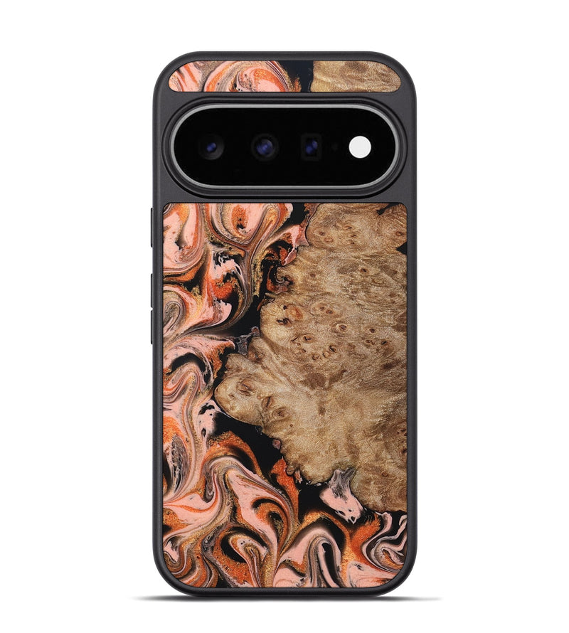 Pixel 11 Pro Wood Phone Case - Ayla (Red, 832136)