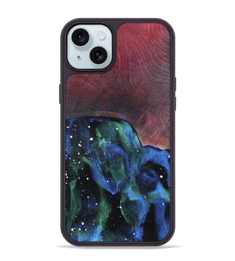 iPhone 15 Plus Wood Phone Case - Khalani (Cosmos, 832139)