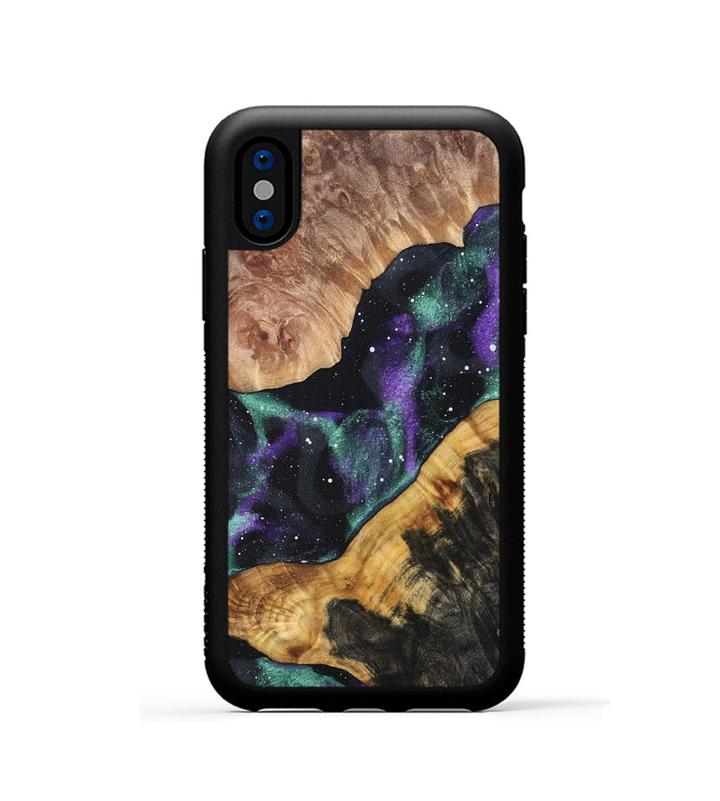 iPhone Xs Wood Phone Case - Kannon (Cosmos, 832141)