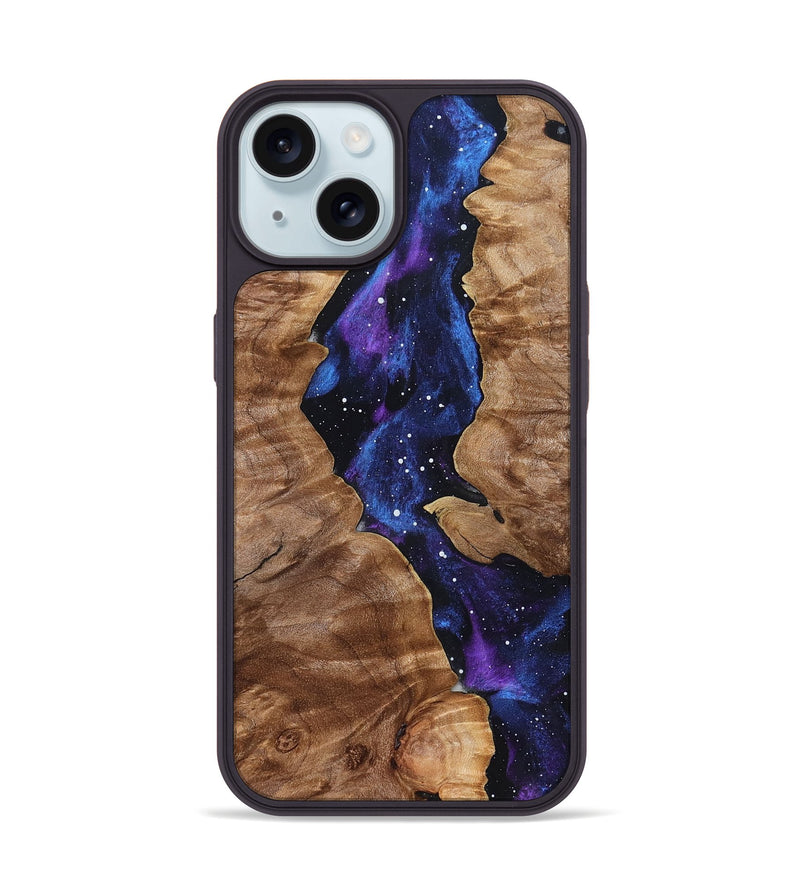 iPhone 15 Wood Phone Case - Tricia (Cosmos, 832143)