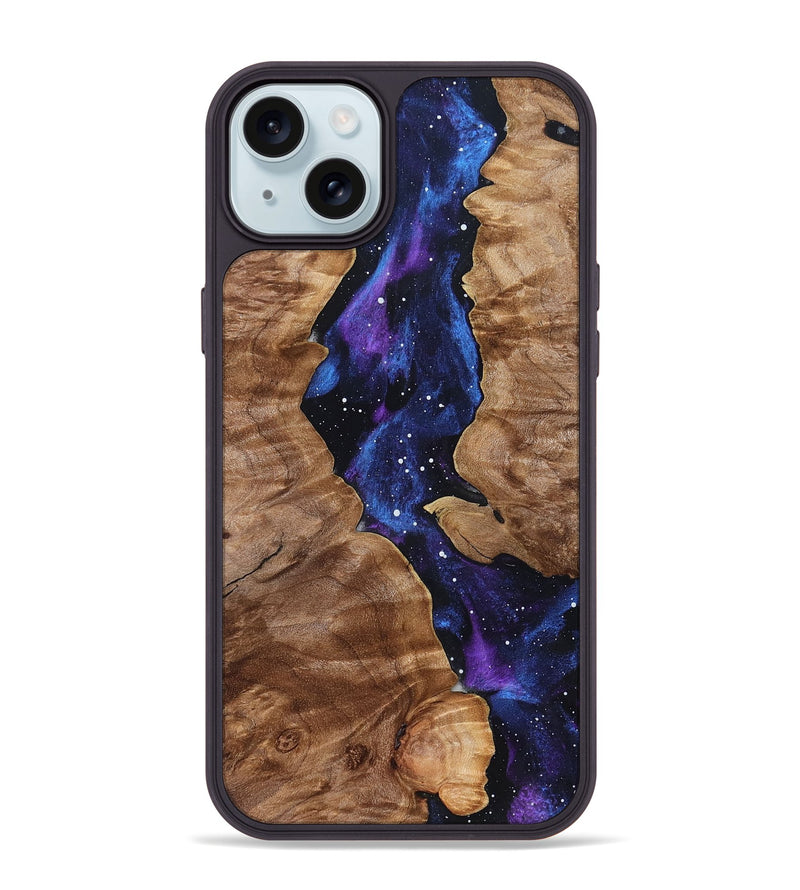 iPhone 15 Plus Wood Phone Case - Tricia (Cosmos, 832143)