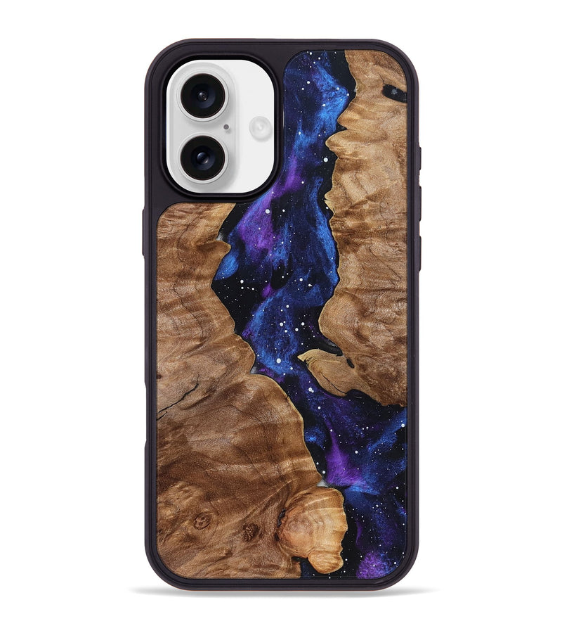 iPhone 16 Plus Wood Phone Case - Tricia (Cosmos, 832143)