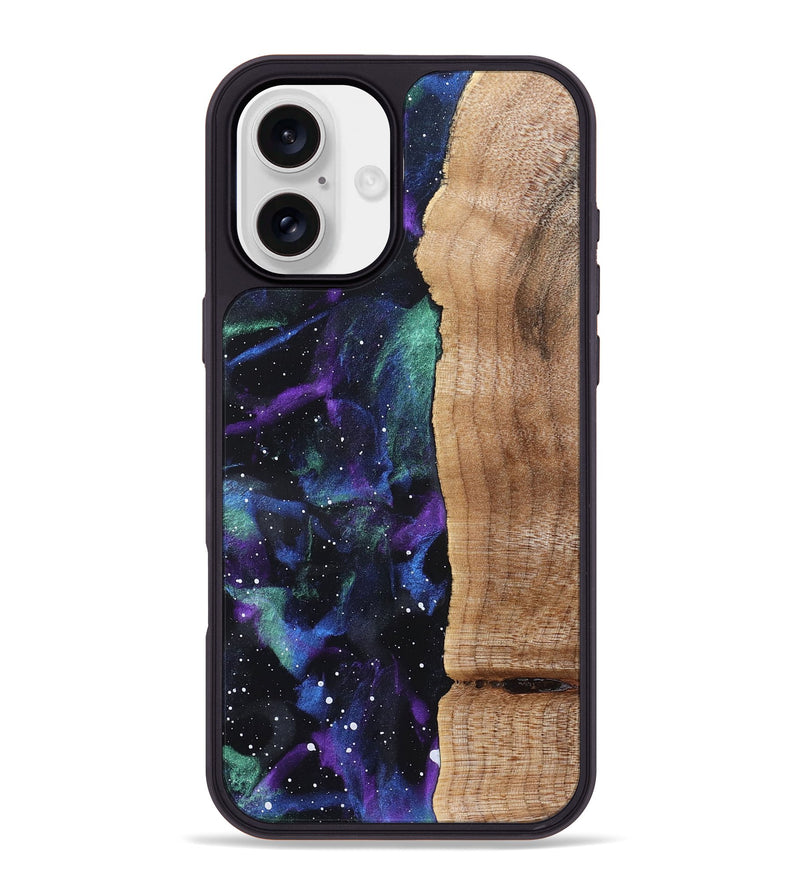iPhone 16 Plus Wood Phone Case - Tamiko (Cosmos, 832144)