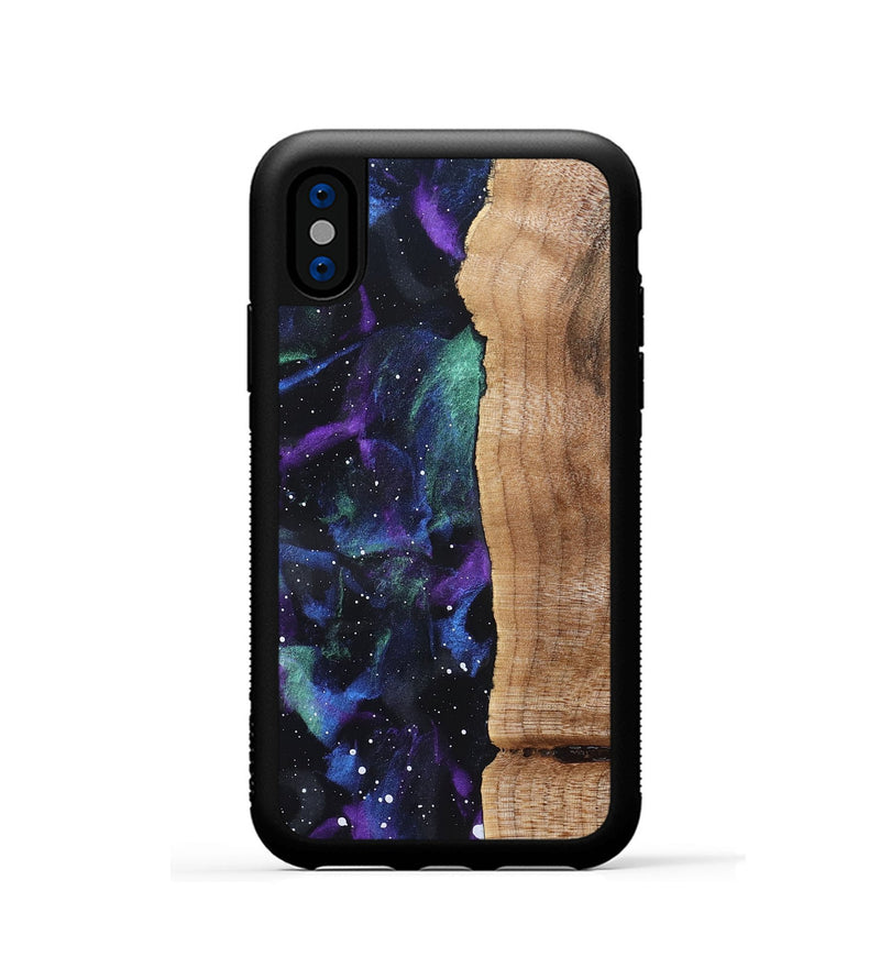 iPhone Xs Wood Phone Case - Tamiko (Cosmos, 832144)