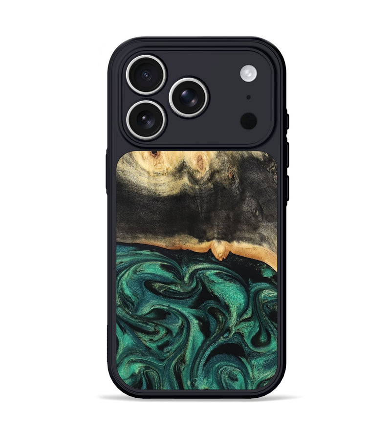 iPhone 17 Pro Wood Phone Case - Lavern (Green, 832150)