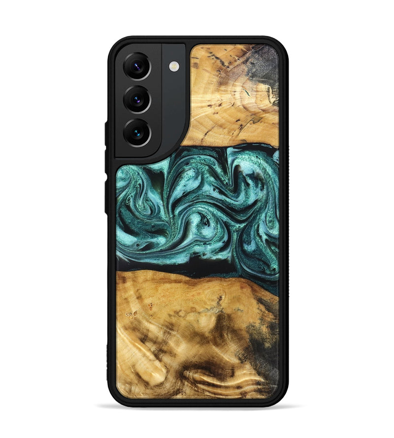 Galaxy S22 Plus Wood Phone Case - Osman (Green, 832151)