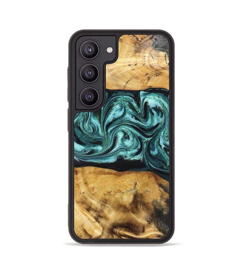 Galaxy S23 Wood Phone Case - Osman (Green, 832151)