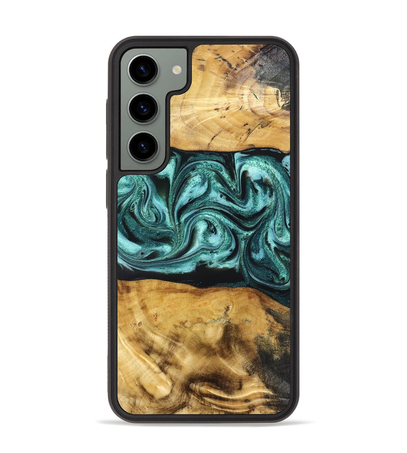 Galaxy S23 Plus Wood Phone Case - Osman (Green, 832151)