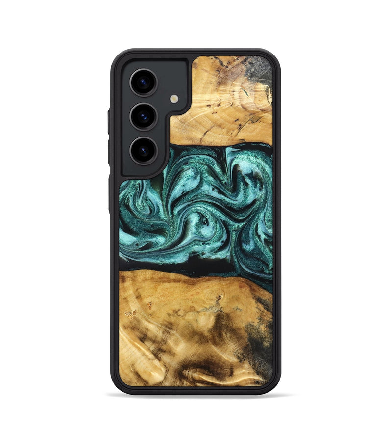 Galaxy S24 Wood Phone Case - Osman (Green, 832151)