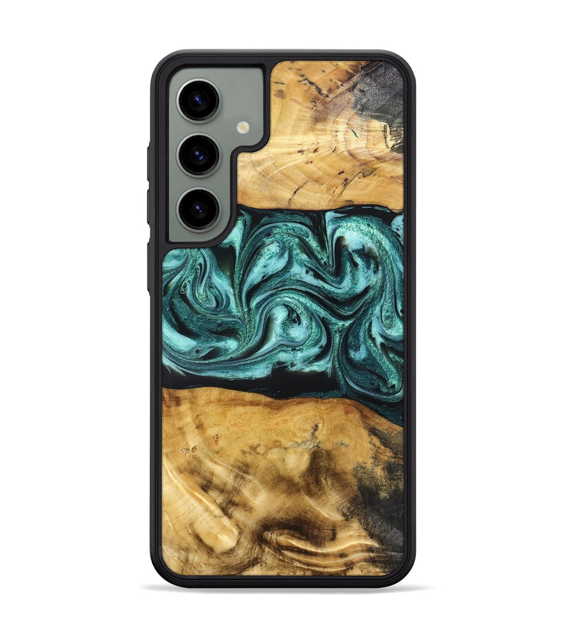 Galaxy S24 Plus Wood Phone Case - Osman (Green, 832151)