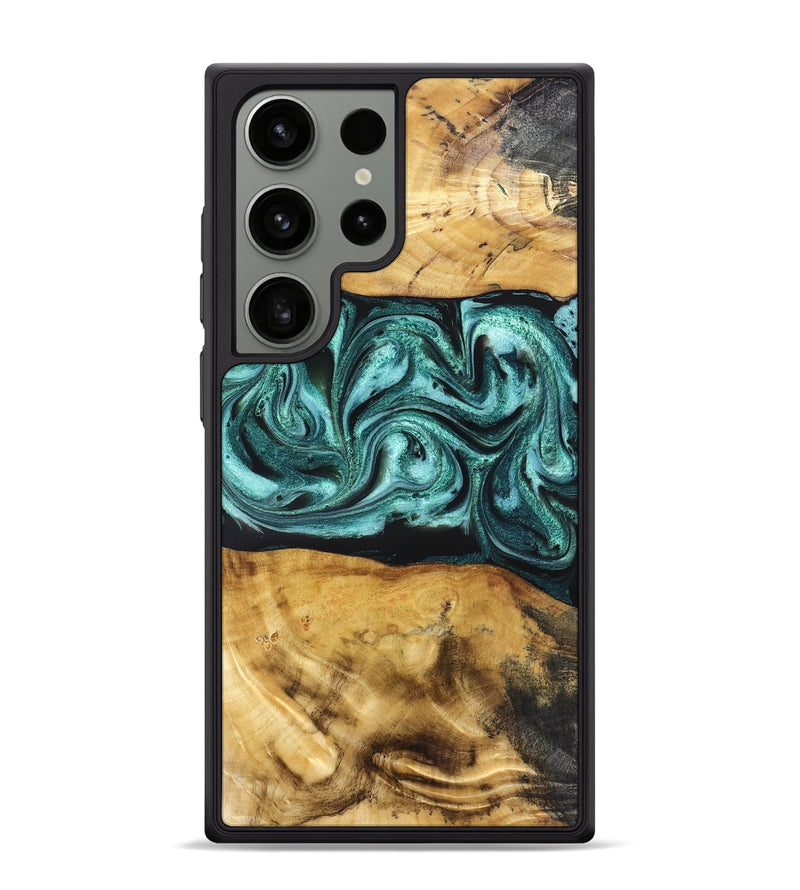Galaxy S24 Ultra Wood Phone Case - Osman (Green, 832151)