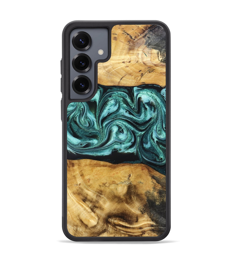 Galaxy S25 Plus Wood Phone Case - Osman (Green, 832151)