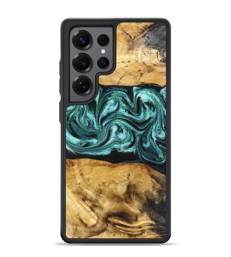 Galaxy S25 Ultra Wood Phone Case - Osman (Green, 832151)