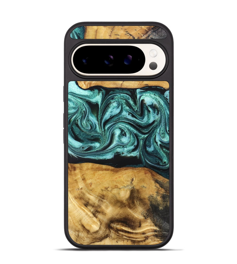 Pixel 9 Wood Phone Case - Osman (Green, 832151)