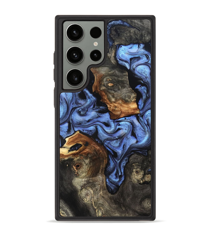 Galaxy S23 Ultra Wood Phone Case - Zhuri (Blue, 832152)