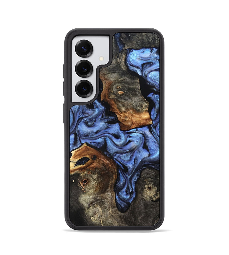 Galaxy S25 Wood Phone Case - Zhuri (Blue, 832152)