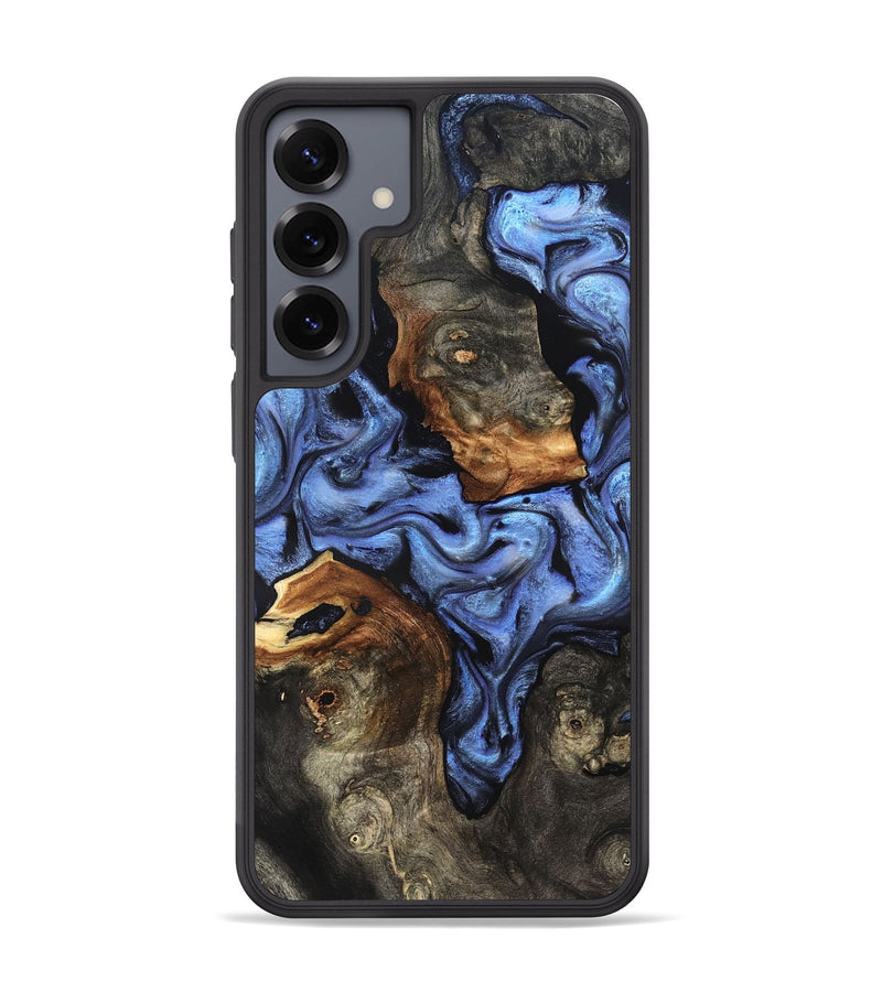 Galaxy S25 Plus Wood Phone Case - Zhuri (Blue, 832152)