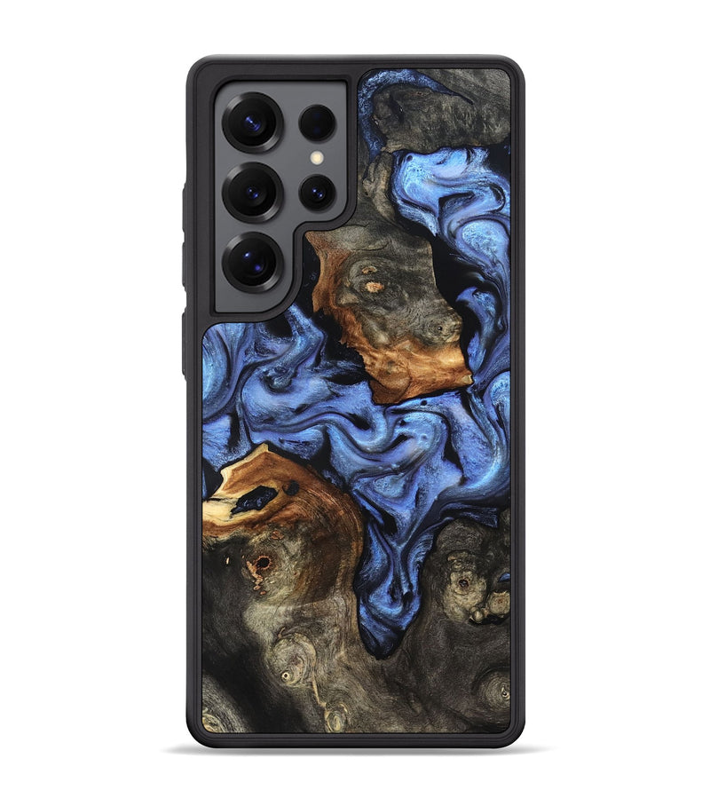 Galaxy S25 Ultra Wood Phone Case - Zhuri (Blue, 832152)