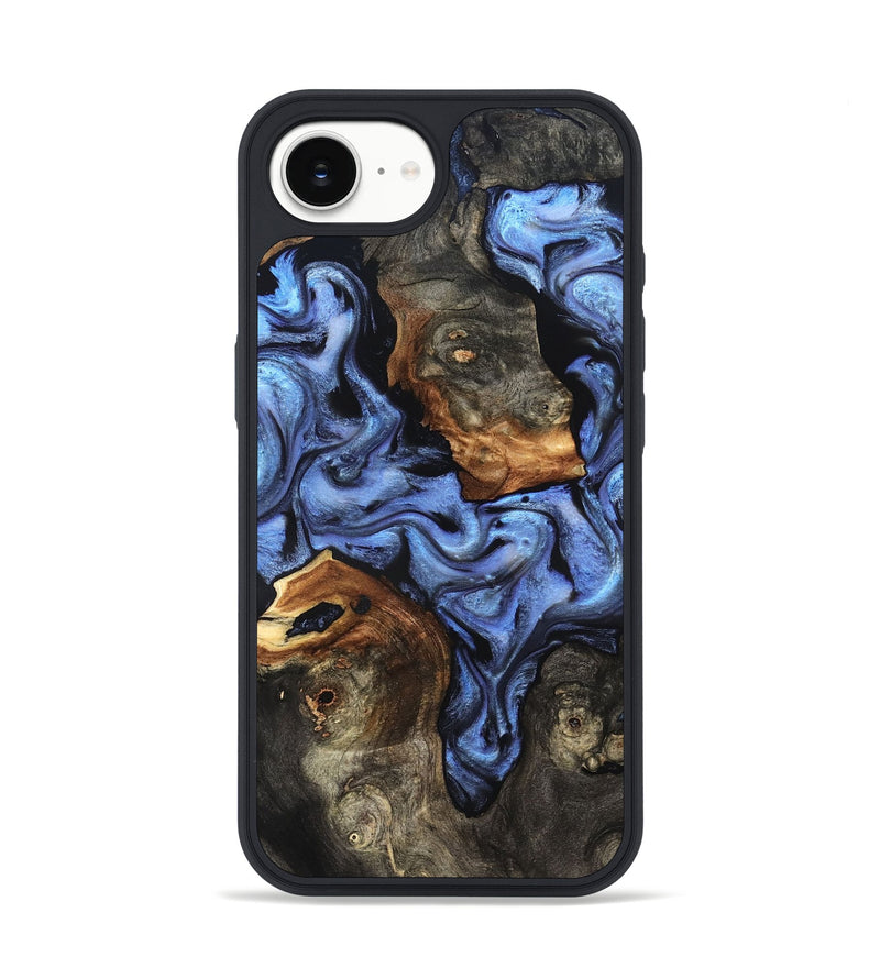 iPhone 17e Wood Phone Case - Zhuri (Blue, 832152)