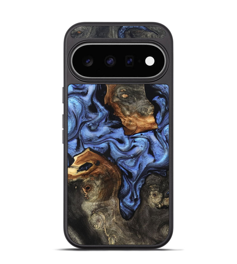 Pixel 11 Wood Phone Case - Zhuri (Blue, 832152)