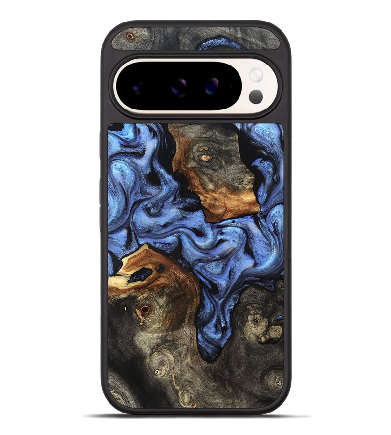 Pixel 9 Pro XL Wood Phone Case - Zhuri (Blue, 832152)