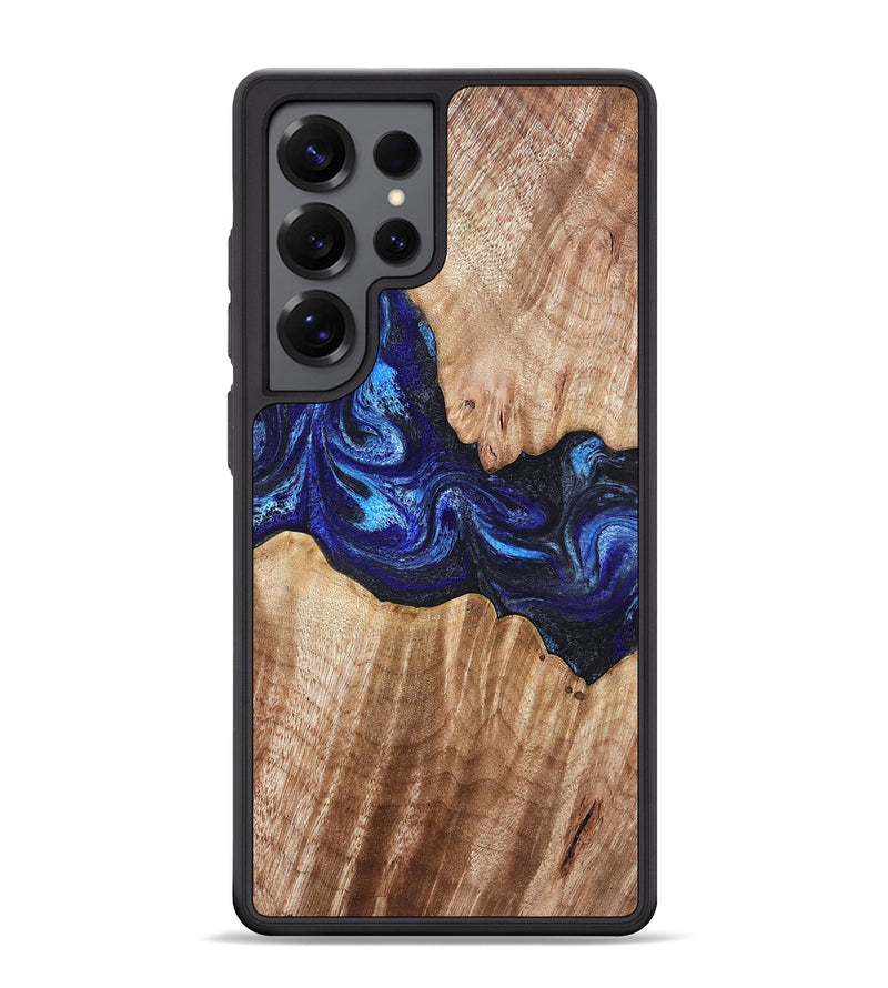 Galaxy S25 Ultra Wood Phone Case - Floyd (Blue, 832153)
