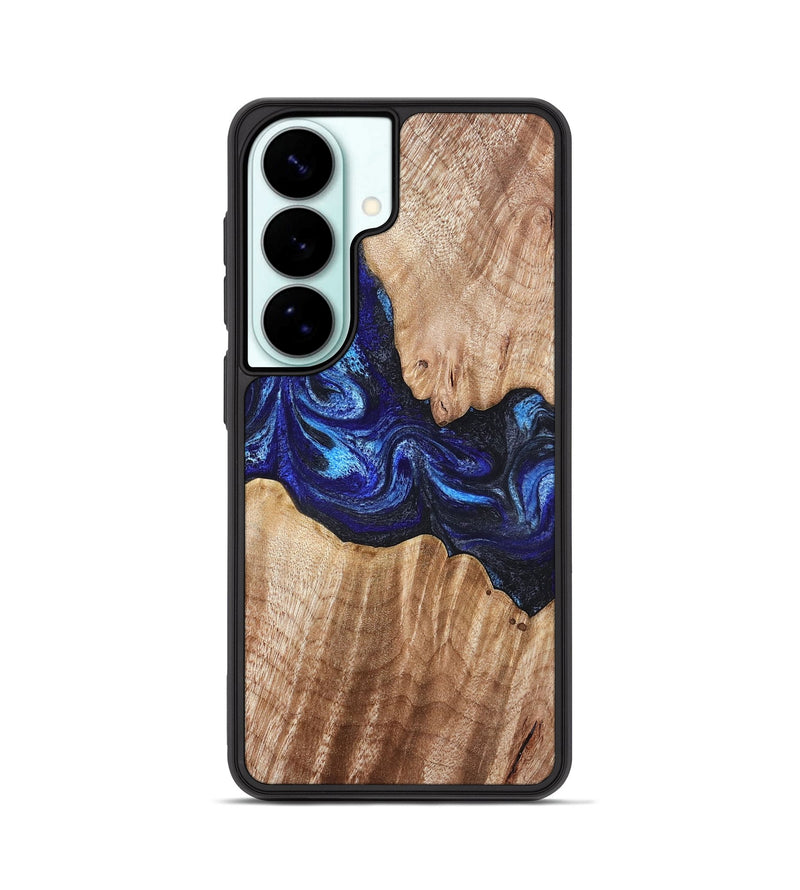 Galaxy S26 Wood Phone Case - Floyd (Blue, 832153)
