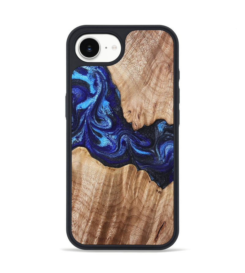 iPhone 17e Wood Phone Case - Floyd (Blue, 832153)