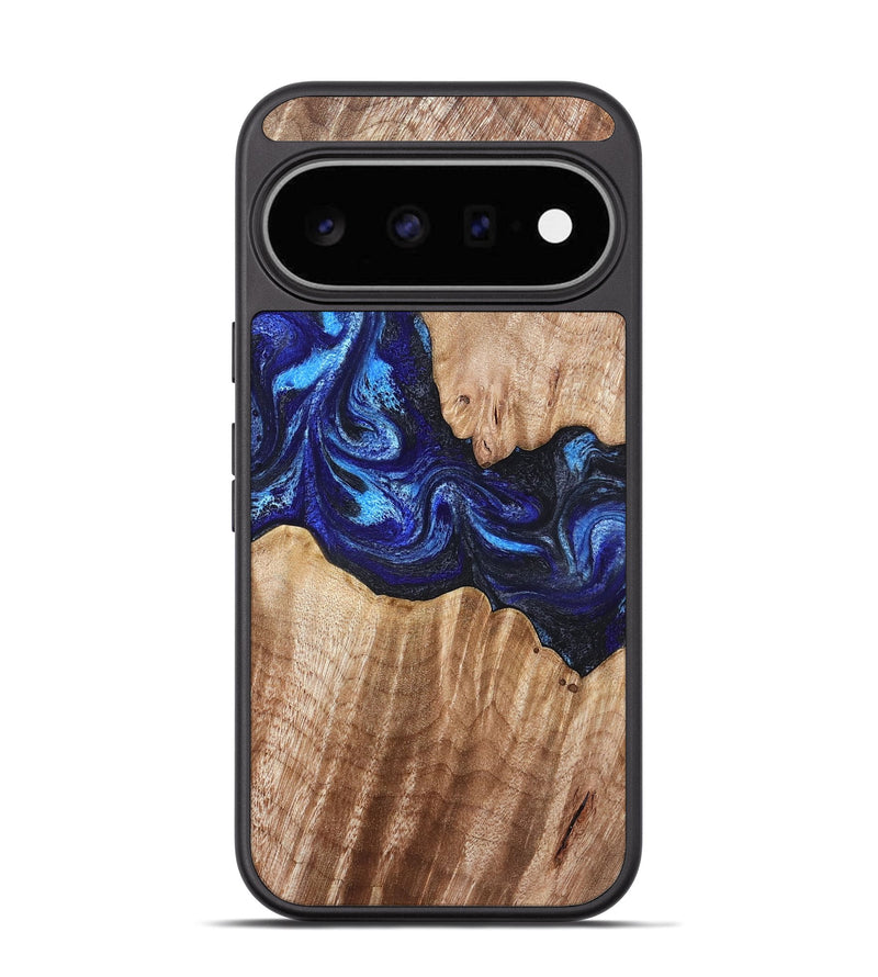 Pixel 11 Wood Phone Case - Floyd (Blue, 832153)