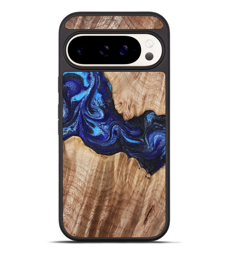 Pixel 9 Pro XL Wood Phone Case - Floyd (Blue, 832153)