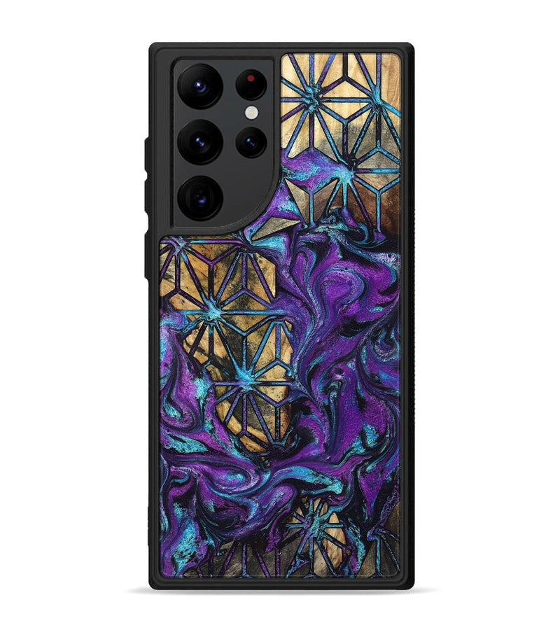 Galaxy S22 Ultra Wood Phone Case - Rod (Pattern, 832155)