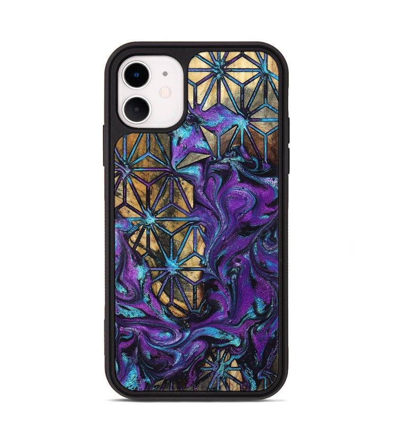 iPhone 11 Wood Phone Case - Rod (Pattern, 832155)