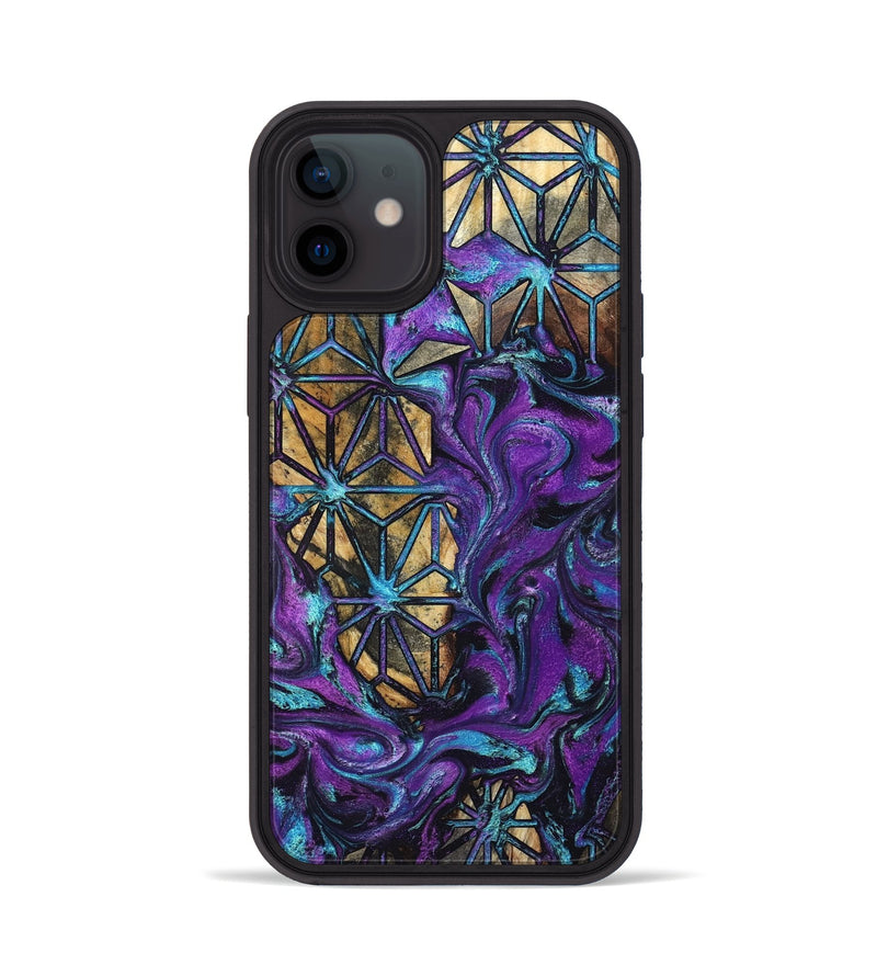 iPhone 12 Wood Phone Case - Rod (Pattern, 832155)