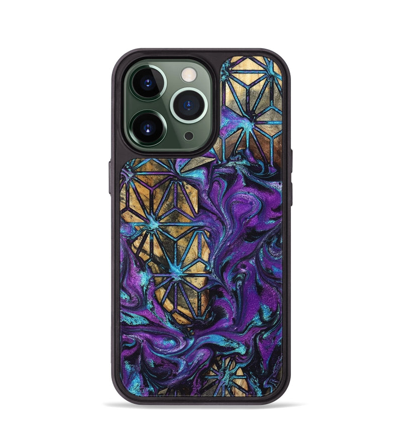 iPhone 13 Pro Wood Phone Case - Rod (Pattern, 832155)