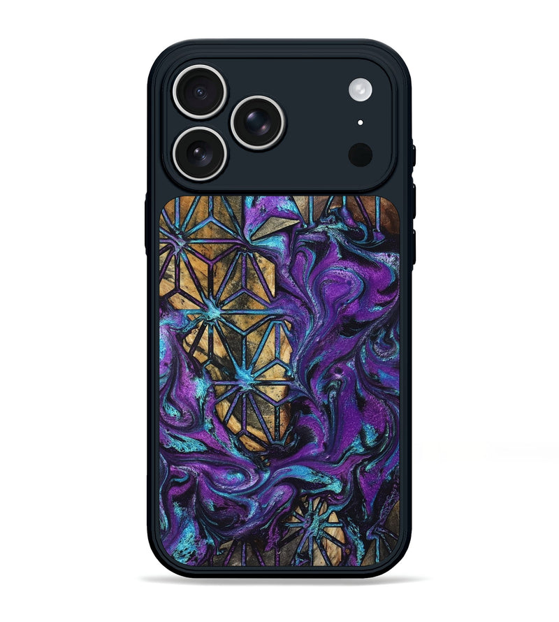 iPhone 17 Pro Max Wood Phone Case - Rod (Pattern, 832155)