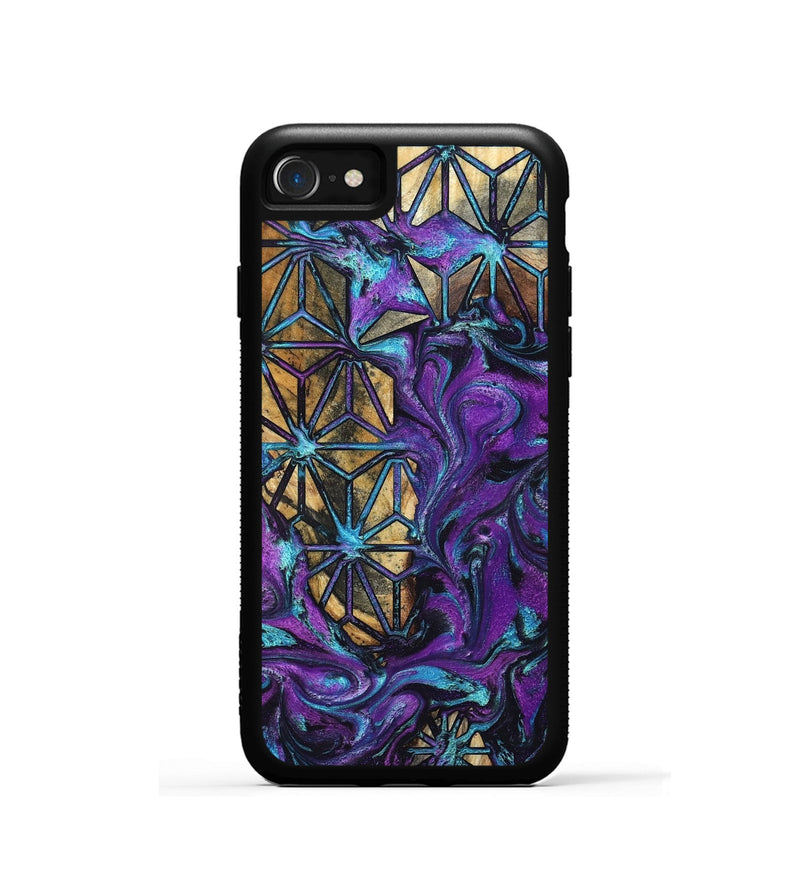 iPhone SE Wood Phone Case - Rod (Pattern, 832155)