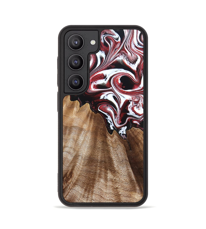 Galaxy S23 Wood Phone Case - Alene (Red, 832156)