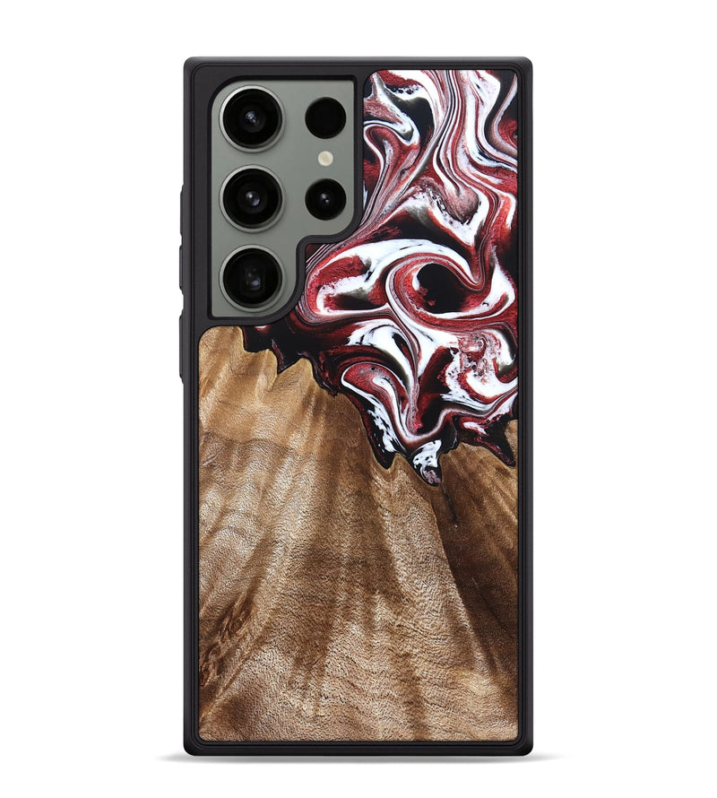 Galaxy S24 Ultra Wood Phone Case - Alene (Red, 832156)