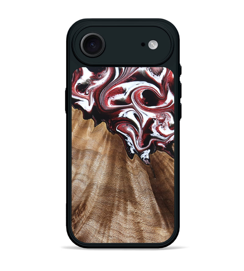 iPhone 17 Air Wood Phone Case - Alene (Red, 832156)
