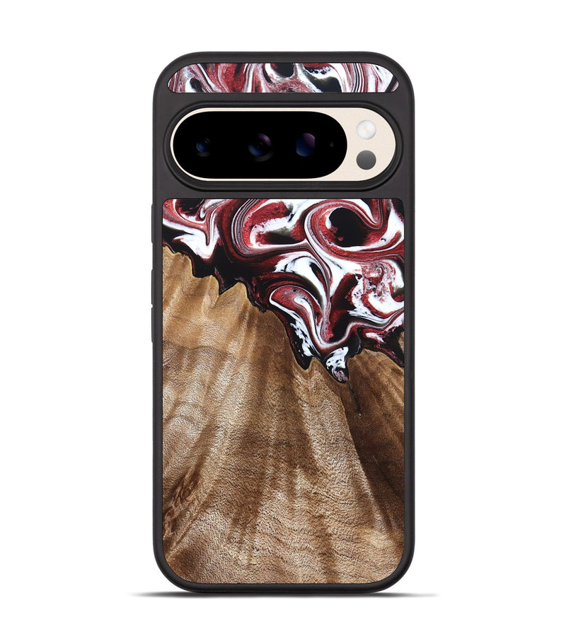 Pixel 10 Wood Phone Case - Alene (Red, 832156)