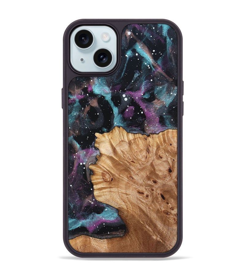 iPhone 15 Plus Wood Phone Case - Ace (Cosmos, 832165)