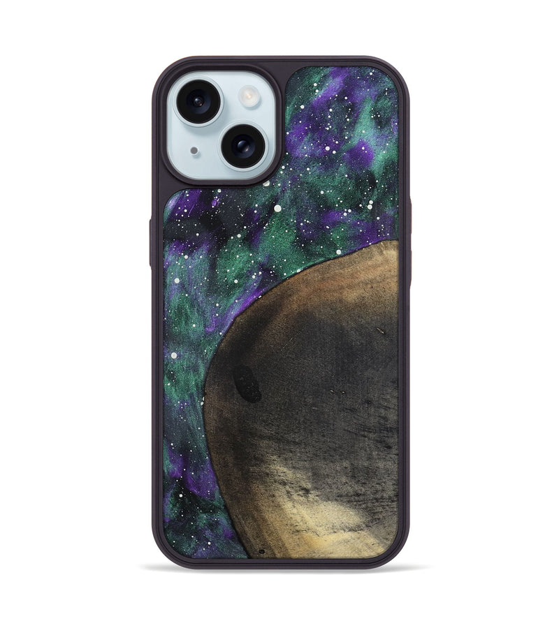 iPhone 15 Wood Phone Case - Madge (Cosmos, 832167)