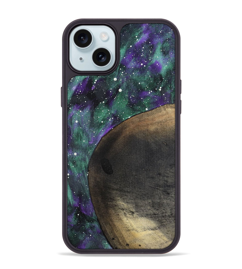 iPhone 15 Plus Wood Phone Case - Madge (Cosmos, 832167)