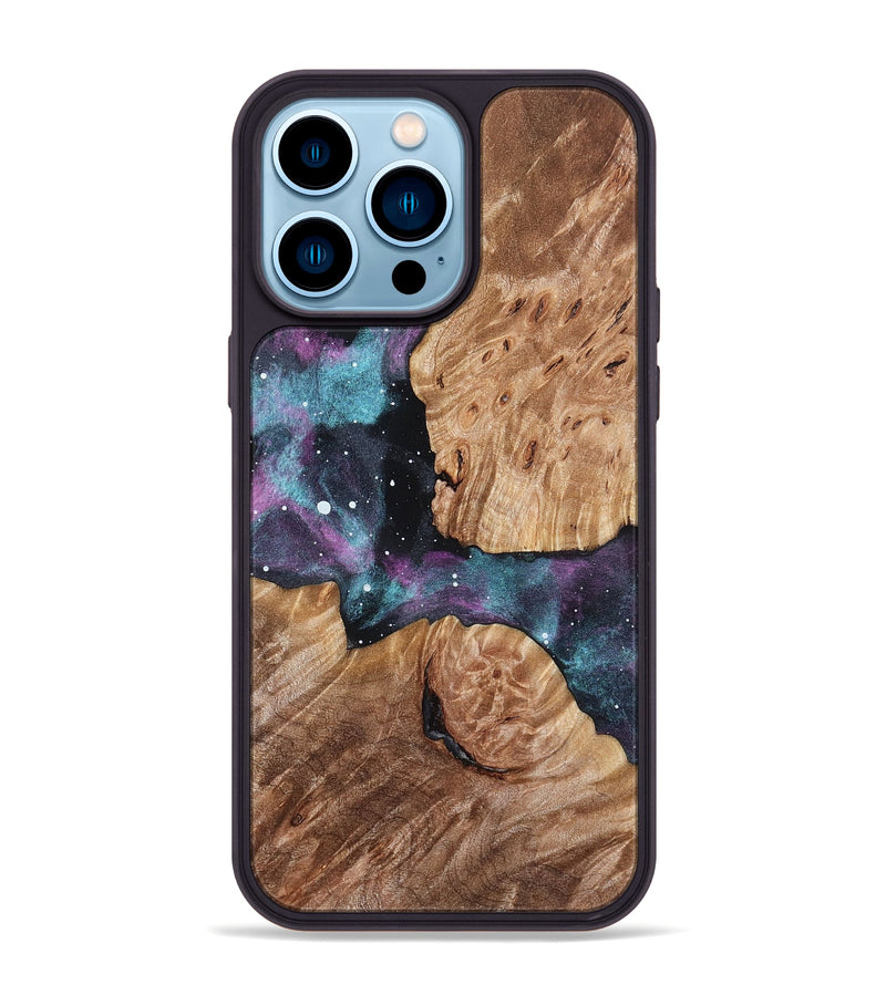 iPhone 14 Pro Max Wood Phone Case - Jeffry (Cosmos, 832168)