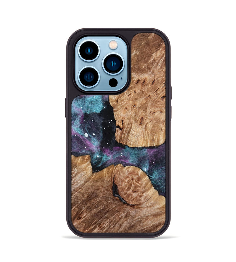 iPhone 14 Pro Wood Phone Case - Jeffry (Cosmos, 832168)