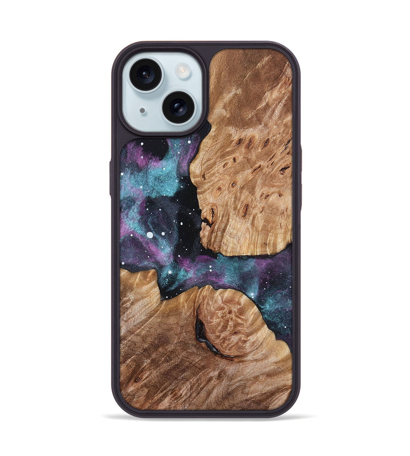 iPhone 15 Wood Phone Case - Jeffry (Cosmos, 832168)