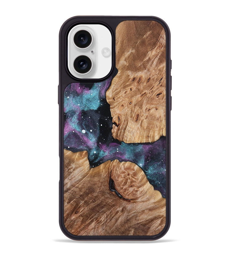 iPhone 16 Plus Wood Phone Case - Jeffry (Cosmos, 832168)