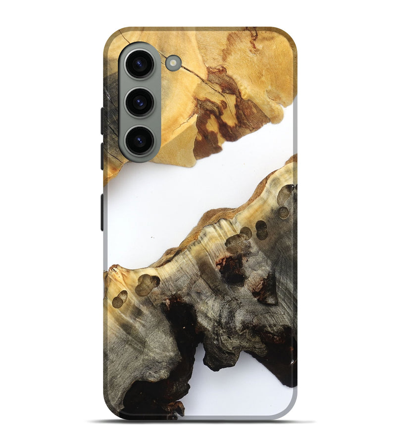 Galaxy S23 Plus Wood Live Edge Phone Case - Pearlie (Clear, 832172)